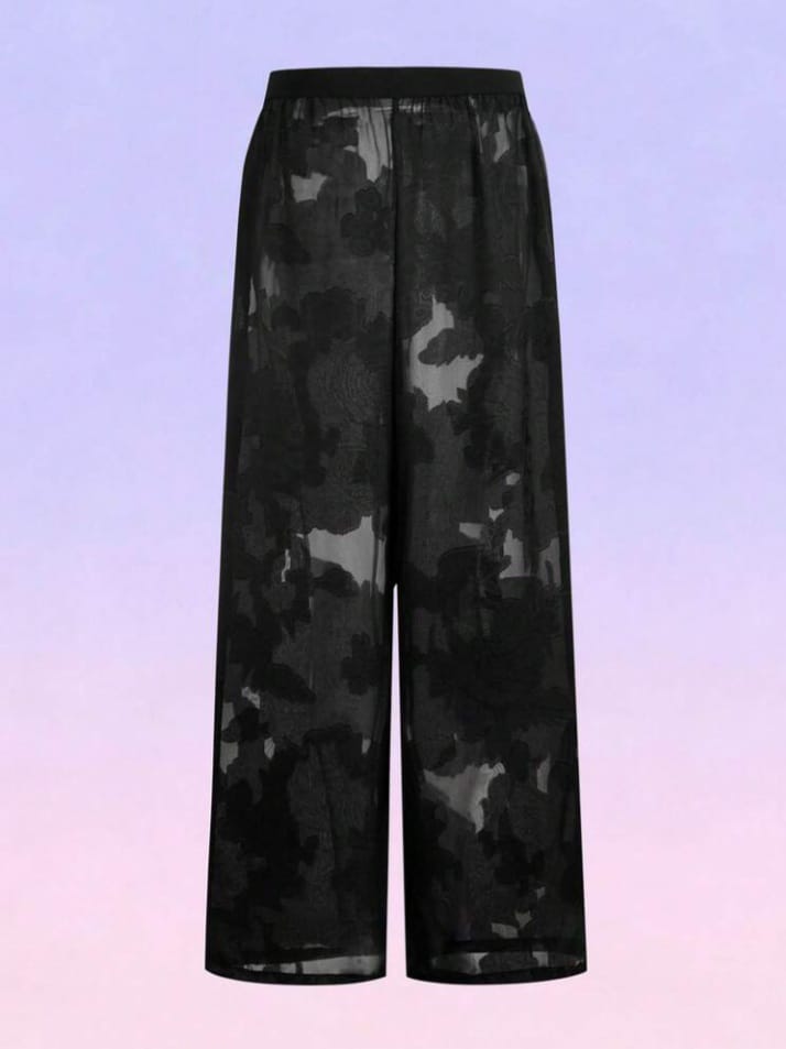 Men's Camouflage Print Wide Leg Loose Casual Lounge Pant
